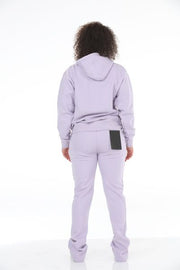 Orchid Stacked Flare Sweatsuit