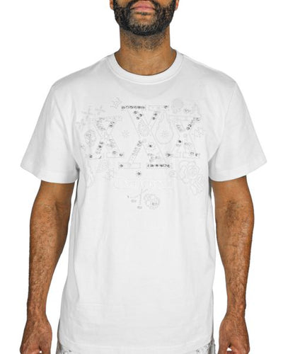 Tripp X tee White