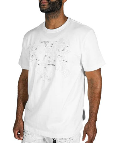 Tripp X tee White