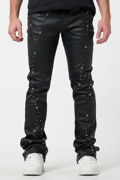 Coated Stacked Black