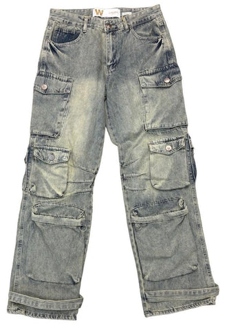 Rusty Denim baggy cargo