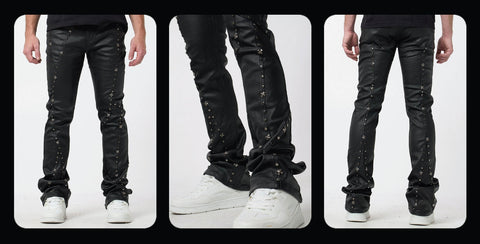 Coated Stacked Black