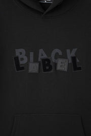 BLACK LABEL Hoodie Black